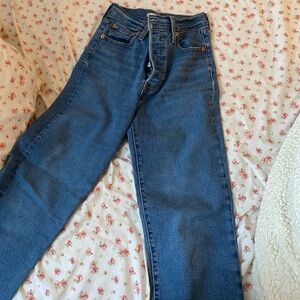LEVI’S REBECCA STRAIGHT ANKLE JEANS SIZE 24